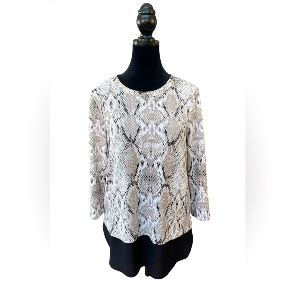 Apt. 9.: Snakeskin Blouse